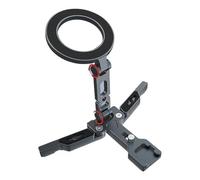 Trípode De Teléfono Magnético: Aleación De Aluminio Strong Magnet Smart Sporter Para Grabación, Filmación Con Función De Soporte Ajustable, Accesorios De Cámara Para Viaje De Viaje, Gimnasio, Negocio,