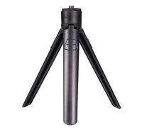 Trípode de tornillo de 1/4 para sobremesa, soporte de escritorio portátil para lámpara de campamento con soporte de luz trípode compacto