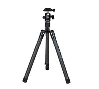 SIRUI Carbono Trípode para Cámara Traveler X-I, 152cm Trípode de Viaje Ligero con Cabezal de Bola B-00K de 360°, Cámara Réflex para Videocámara, DSLR, Carga Máxima 10KG