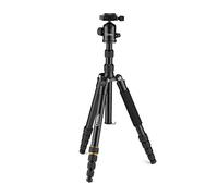 Trípode de Viaje National Geographic de liberación rápida de Aluminio con monopié, Cierres de Palanca, Cabezal de Bola y Bolsa de Transporte. Carga de hasta 6 kg