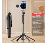 Trípode de viaje para teléfono móvil Selfie Stick con control remoto de 1,8 m, apertura Bluetooth extensible L6s1 Stick