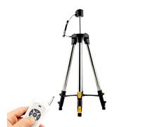 Trípode eléctrico de control remoto - Varilla de soporte giratoria de 360°, elevación de precisión de 0 a 40 cm, calibración electrónica para uso en exteriores y de ingeniería