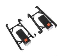 Trípode elevado y luz de navegación nocturna, luz de búsqueda de doble lámpara con brillo ajustable, carga USB-C de 300 mAh batería a tierra