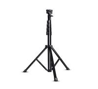 Trípode estable para smartphone con interfaz de 1/4 pulgadas, trípode de aluminio antideformado, resistente al óxido, ángulo portátil, soporte para teléfono, ligero y portátil, ángulo y altura