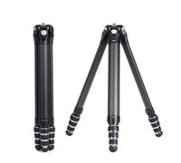 Trípode Falcam TreeRoot F38 Pro de Fibra de Carbono, 155 cm, Bloqueo rápido, Carga de 5 kg, interfaces F22, Tornillo 1/4", Orificios para Correa de Transporte para cámaras DSLR, sin Espejo y de Video