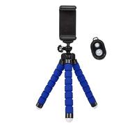 Trípode flexible para teléfonos móviles, soporte de trípode flexible para teléfono, Soporte para trípode de cámara ajustable Diseño de pulpo, Trípode de teléfono flexible para vlogging, viajes y selfi
