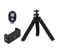 Trípode Flexible | Trípode portátil de 360 ° para la cámara | Trípodes de teléfono Flexibles con Control Remoto y Clip para Todos los teléfonos, cámaras y grabaciones de Video