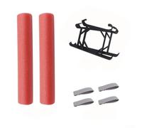 Trípode flotante de aumento de altura para DJI 5 Pro, juego de soporte de espuma ABS elevado con flotabilidad para barras y hebras para despegue y aterrizaje estables de agua,