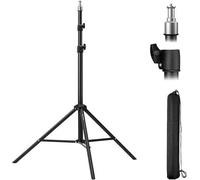 Trípode fotográfico K&F CONCEPT de 200 cm, metálico y ajustable, con bolsa