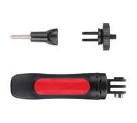 Trípode giratorio extensible para cámara, patas de goma antivibración, compatible con cámaras deportivas y accesorios DSLR para cámara de acción