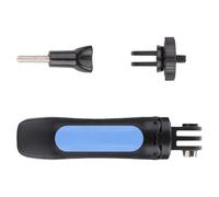 Trípode giratorio extensible para cámara, patas de goma antivibración, compatible con cámaras deportivas y accesorios DSLR, trípode de cámara de aleación de aluminio