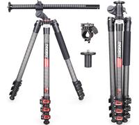 Tripode Horizontal de Fibra de Carbono INNOREL YT284C con Columna Central giratoria multiángulo, tripode Tubular Profesional de 29mm Monopod para videocde vídeo DSLR con Carga de Tiro aéreo de 20kg