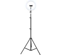 Trípode iggual IGG317235 3 patas 2m hierro plegado 71cm tornillo 1/4" negro
