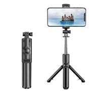 Trípode inalámbrico para selfies con control remoto desmontable para iPhone, teléfono móvil y transmisión en vivo de TikTok. nuevo