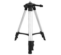 Trípode inclinómetro de nivel de aleación de aluminio para nivelación automática - Altura total de 120 cm - Orificio de montaje de 5/8" - Soporte ajustable para instrumentos de