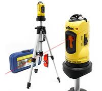 Trípode láser de línea cruzada con ángulos y áreas de medición de 1,2 m