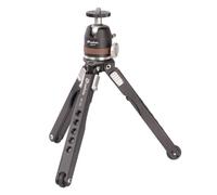 Trípode Leofoto MT-03 Pocket Mini con rótula MBH-19 aluminio aeronáutico ultracompacto