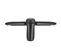 Trípode ligero para bolsillo, 3 trípodes pequeños de 1/10.2 cm-20, accesorios estabilizadores de agarre de mango de expansión de tornillo