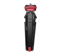 Trípode ligero para uso en escritorio, tornillo estándar de 1/4 pulgadas, altura ajustable de 85,7 a 107,6 mm para DSLR y videocámaras