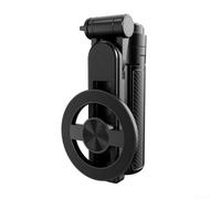 Trípode magnético 4 en 1 para selfie, giratorio de 360°, multifuncional, portátil, de dientes azules, control remoto