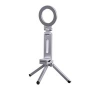 Trípode magnético de bolsillo plegable para teléfono móvil, mini soporte para teléfono inteligente, trípode para celda S, escritorio para teléfono
