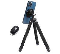 Trípode magnético flexible para iPhone, mini trípode flexible con control remoto inalámbrico para Magsafe, compatible con iPhone 16 15 Plus Pro Max 14 13 12 Series