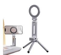 Trípode Magnético para Móvil - Soporte para Teléfono De Escritorio Viaje | Clip Giratorio Plegable Portátil para Gimnasio, Viajes Entrenamiento