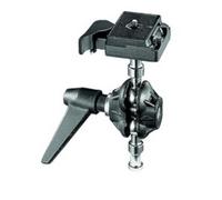 Trípode Manfrotto 155RC con cabezal de inclinación y zapata rápida, 600 g, negro
