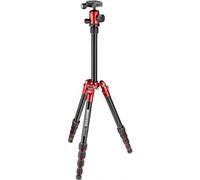 Manfrotto Travel Trípode Element MKELES5RD-BH Pequeño Rojo Aluminio compacto