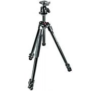Manfrotto 290 Xtra - Kit trípode de 3 secciones y rótula de bola (aluminio)