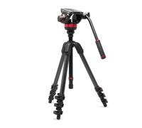 Trípode Manfrotto MVK502055CXPROV carbono con rótula fluida 502, base 75 mm