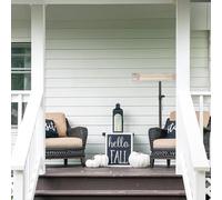 Trípode negro para estufa, trípode para estufa infrarroja