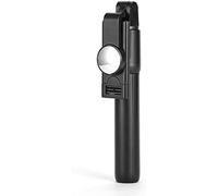 Trípode Palo Selfie De 28 Pulgadas, Mini Trípode Portátil De Escritorio para Cámara De Teléfono Celular con Control Remoto Bluetooth para Autofotos/Transmisión/Fotografía,Negro