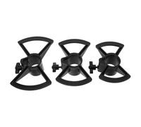 Trípode para Djembé Negro de Plástico, 3 Piezas, Soporte | Estructura Triangular Suspensión, Montaje Rápido, Apto para Djembe y African Drum en Práctica y Sesiones