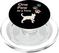 Trípode para Gatos de Tres Patas con Forma de corazón PopSockets PopGrip para MagSafe