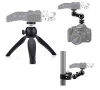 Trípode para grabadora de Zoom 3 en 1, Kit de Accesorios de Soporte de Montaje con Abrazadera para grabadora de Zoom H6 H5 H4n H2n H1n, grabadora Tascam DR-40 DR-05 DR-22WL DR-44WL DR-100MKIII