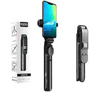 Trípode para selfie con control remoto, mini trípode portátil con Bluetooth para teléfono celular, compatible con iPhone 13/13 Pro/12/11/11 Pro/XS Max/XS/XR/X/8/7, Galaxy, Google Smartphone (Super