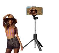 Trípode para selfie, trípode extensible para teléfono con control remoto inalámbrico, selfie portátil para selfie/grabación de vídeo/foto/transmisión en /vlog