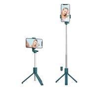 Trípode para selfie, trípode para selfie con control remoto, soporte telescópico para teléfono celular, trípode para teléfono celular, trípode de viaje, trípode para teléfono móvil con control remoto