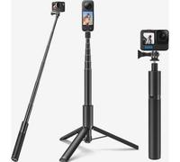 Trípode para selfies para GoPro Insta360, monopié extensible de 120 cm, accesorio para GoPro Hero 13, 12, 11, 10.