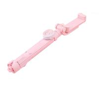 Trípode para Teléfono Celular, Palo Selfie Portátil, Palo Selfie para Teléfono Móvil, Trípode de Viaje para Selfie/grabación de Vídeo/Foto con Control Remoto Inalámbrico, Negro/Rosa/Blanco,A