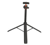 Trípode para Teléfono Celular, Trípode de Aluminio con Cabeza de Bola de 360° y Palo Selfie con Tornillo Remoto de 1/4 de Pulgada, Puerto de Zapata Fría para Viajes de Vlogging