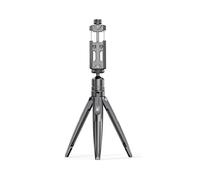 Trípode para Teléfono con Clip para Smartphone, de Aluminio, Minitrípode de Bolsillo Universal.