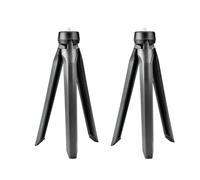 Trípode para Teléfono Negro Abs 2 Piezas, Soporte Portátil