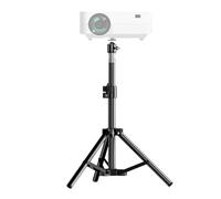 Tripode Per Proiettore - Supporto Regolabile Alto, Supporto Per Letto Stabile | Piattaforma Di Attrezzature Durevoli Con Ampia Base Per Serate Per Film All'aperto, Perfetta Per I Teatri Domestici O Le