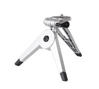 Trípode plegable ajustable para cámaras de acción de viaje con montaje de tornillo de 1/4 para creadores de contenido fotográfico, trípode de escritorio para fotografía