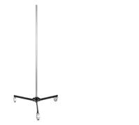 Trípode Plegable con empuñadura de Pistola de 63 cm a 190 cm, con Tornillos de 1/4 y 3/8 y Ruedas, for Flash de Estudio, luz LED, softbox, luz COB.(Just Light Stand)