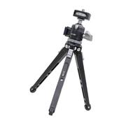 Trípode portátil de escritorio para teléfono pequeño, abrazadera para teléfono celular, soporte de teléfono de mano