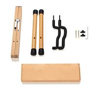 Trípode portátil para guitarra electrónica, bajo, ukelele, violín, violonchelo, madera, soporte acústico para suelo eléctrico