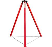 Trípode portátil para rescate al aire libre y uso doméstico, diseño retráctil y plegable, soporta hasta